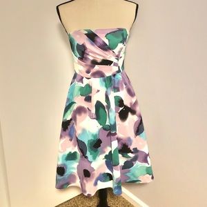Stunning Floral Strapless Limited Dress